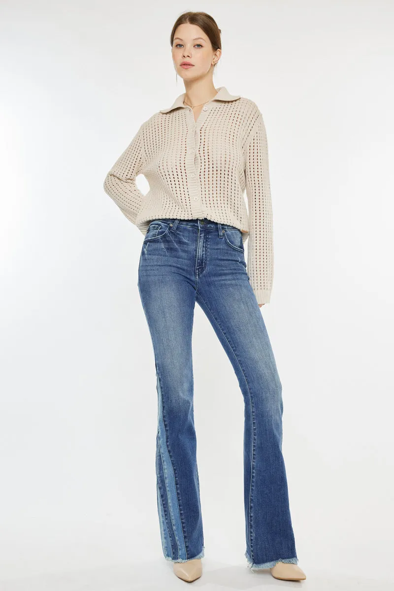 Treasure High Rise Flare Jeans sold by Kan Can product image thumbnail 3