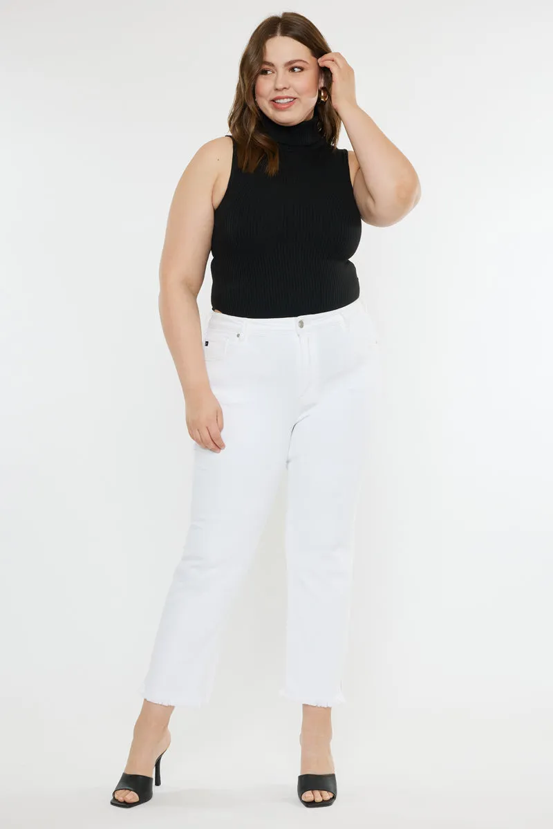 Rita High Rise Slim Straight Jeans (Plus Size) sold by Kan Can product image thumbnail 3