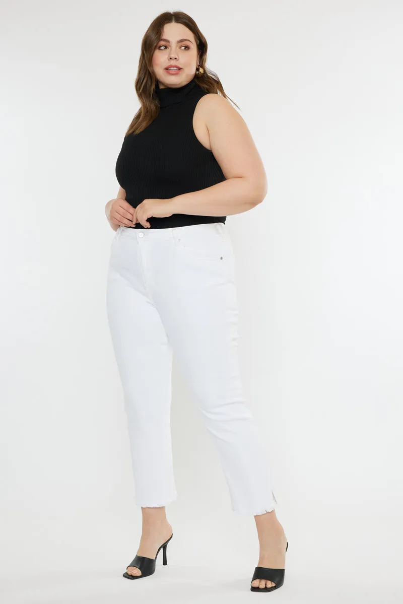 Rita High Rise Slim Straight Jeans (Plus Size) sold by Kan Can product image thumbnail 5