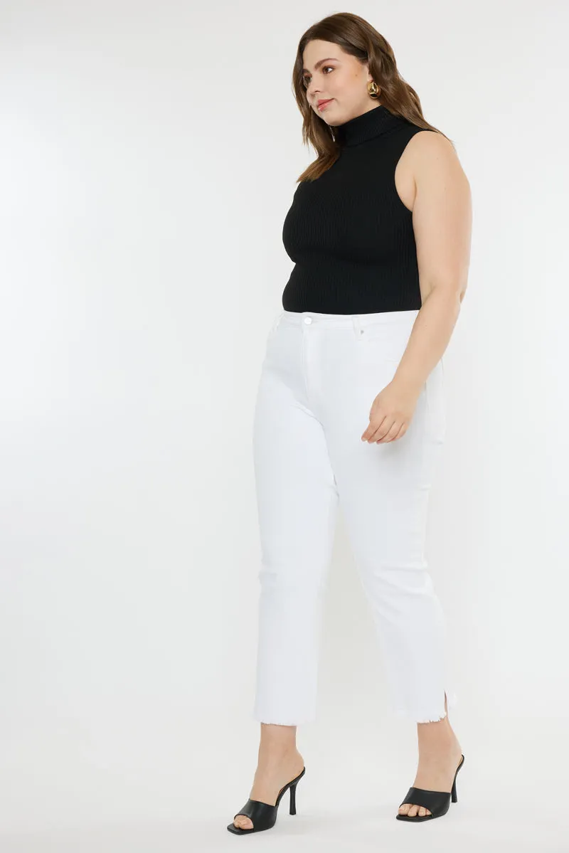 Rita High Rise Slim Straight Jeans (Plus Size) sold by Kan Can product image thumbnail 4