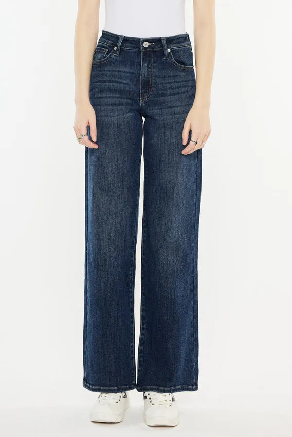 Samia Essentials High Rise Wide Leg Jeans sold by Kan Can product image thumbnail 3