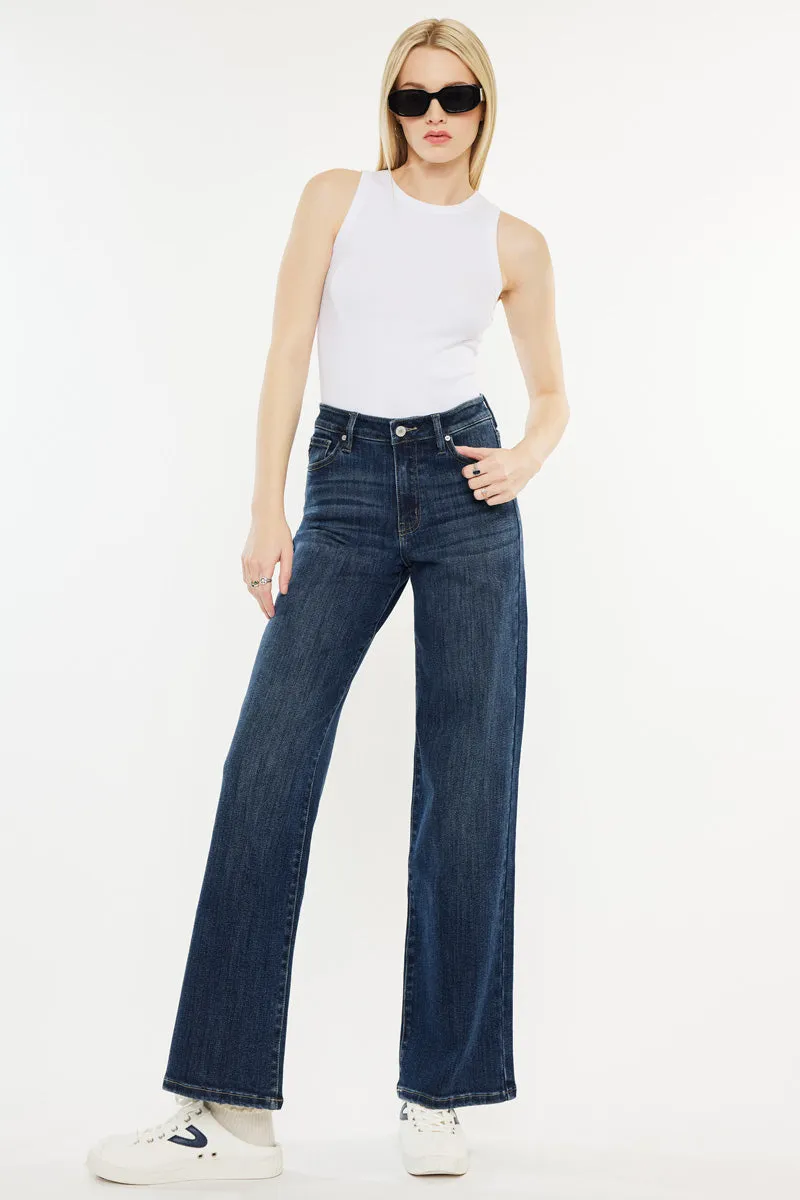 Samia Essentials High Rise Wide Leg Jeans sold by Kan Can product image thumbnail 5
