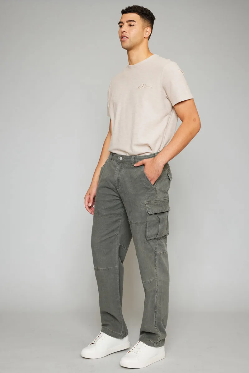 Keith Olive Cargo Pants - Men sold by Kan Can product image thumbnail 4
