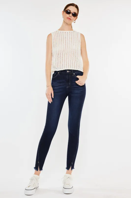 Hadlee High Rise Ankle Skinny Jeans made by Kan Can