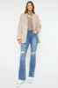 Eva Essentials High Rise Bootcut Jeans sold by Kan Can