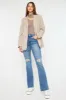 Eva Essentials High Rise Bootcut Jeans sold by Kan Can