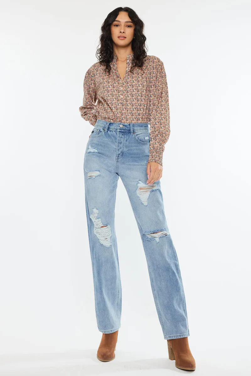 Letitia Ultra High Rise 90's Boyfriend Jeans sold by Kan Can