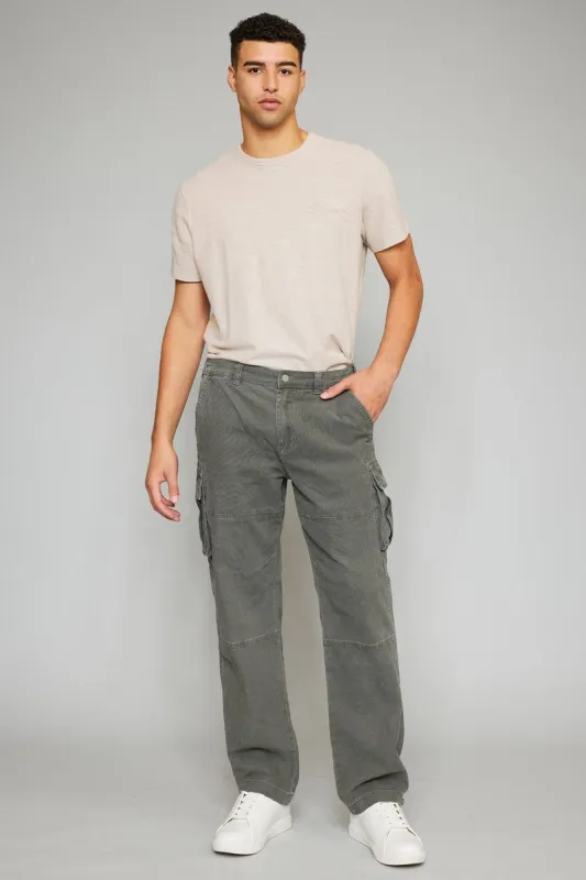 Keith Olive Cargo Pants - Men sold by Kan Can
