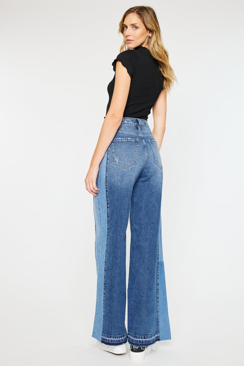 Clover High Rise Wide Leg Jeans sold by Kan Can product image thumbnail 2