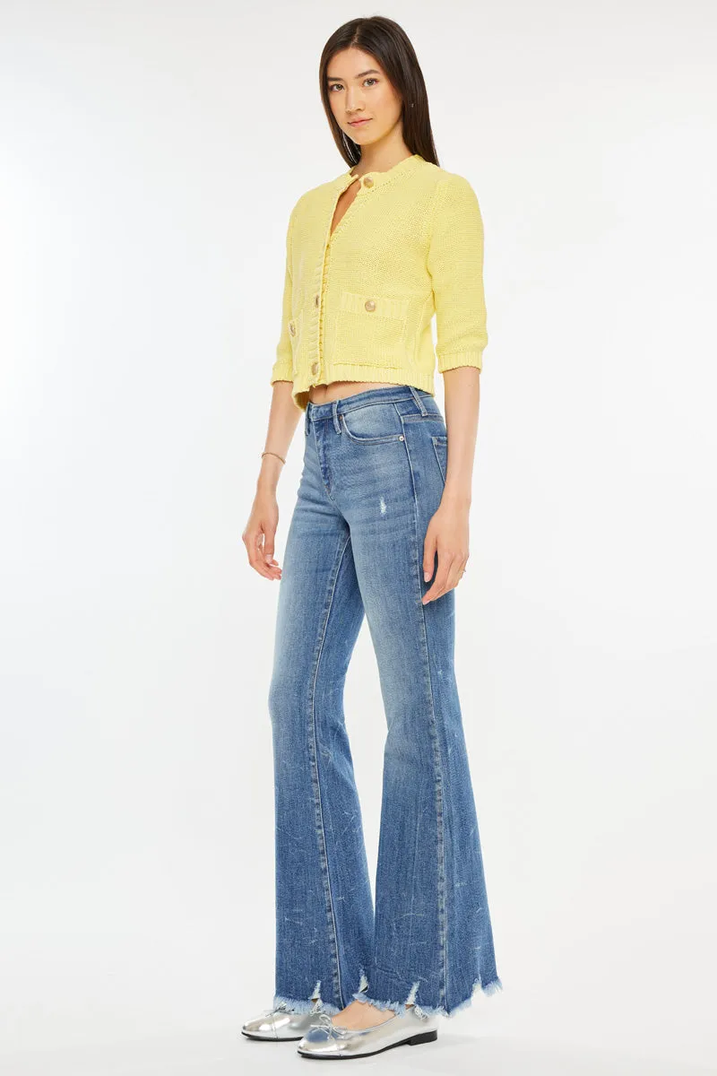 Jennie Medium Rise Wide Leg Jeans sold by Kan Can product image thumbnail 5