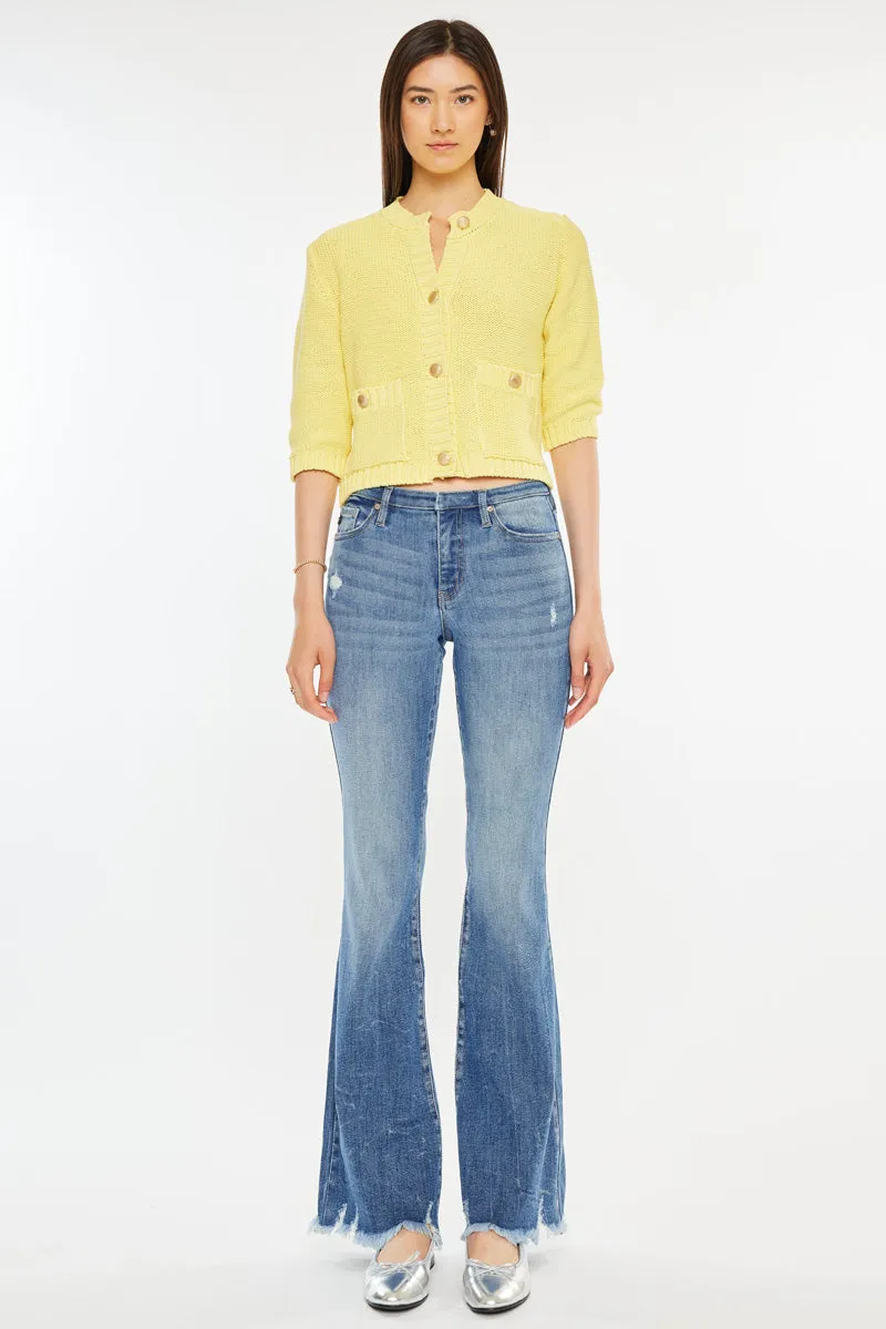 Jennie Medium Rise Wide Leg Jeans sold by Kan Can product image thumbnail 3