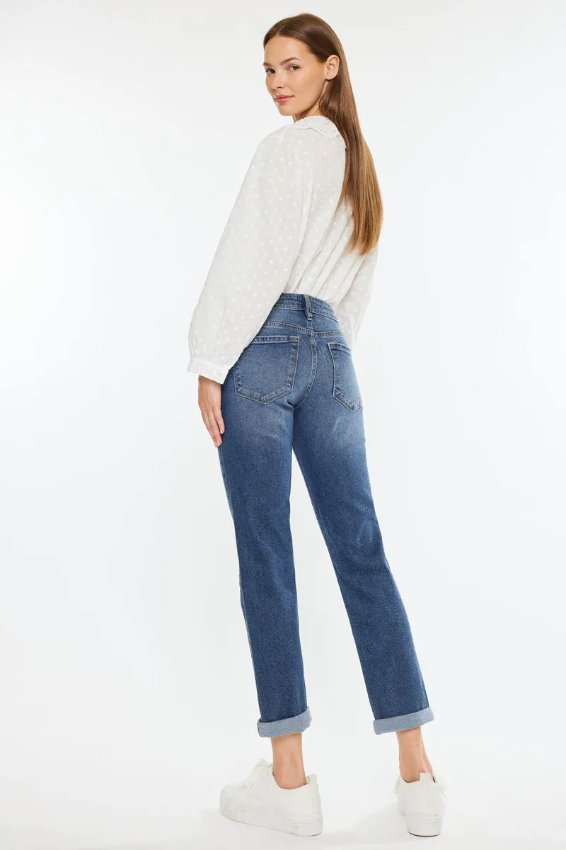 Pamela Essentials Mid Rise Slim Straight Jean sold by Kan Can product image thumbnail 2