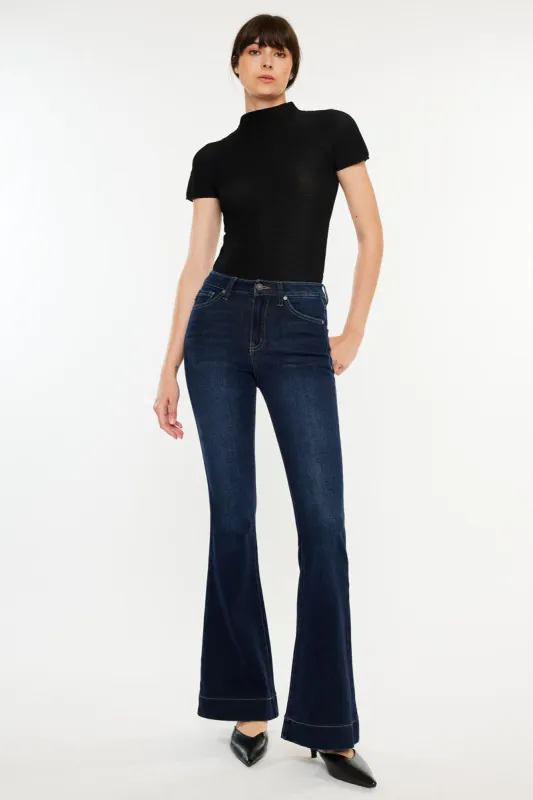 Roxanne High Rise Flare Jeans sold by Kan Can