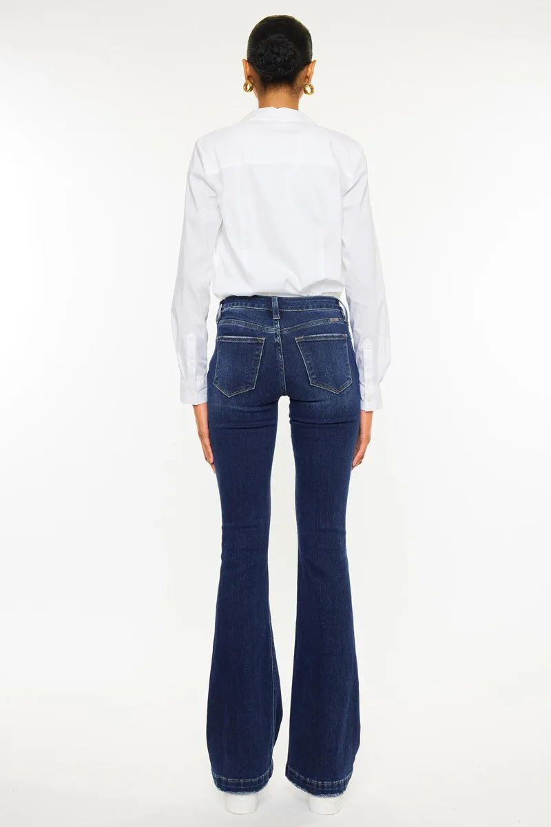 Harlowe Mid Rise Flare Jeans sold by Kan Can product image thumbnail 2