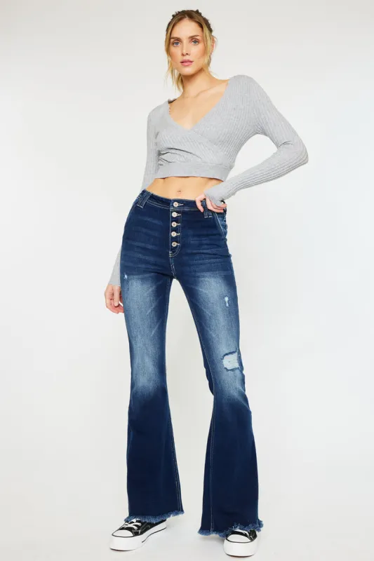 Sian High Rise Flare Jeans sold by Kan Can
