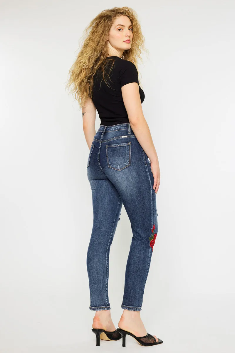 Isla High Rise Ankle Skinny Jeans sold by Kan Can product image thumbnail 2