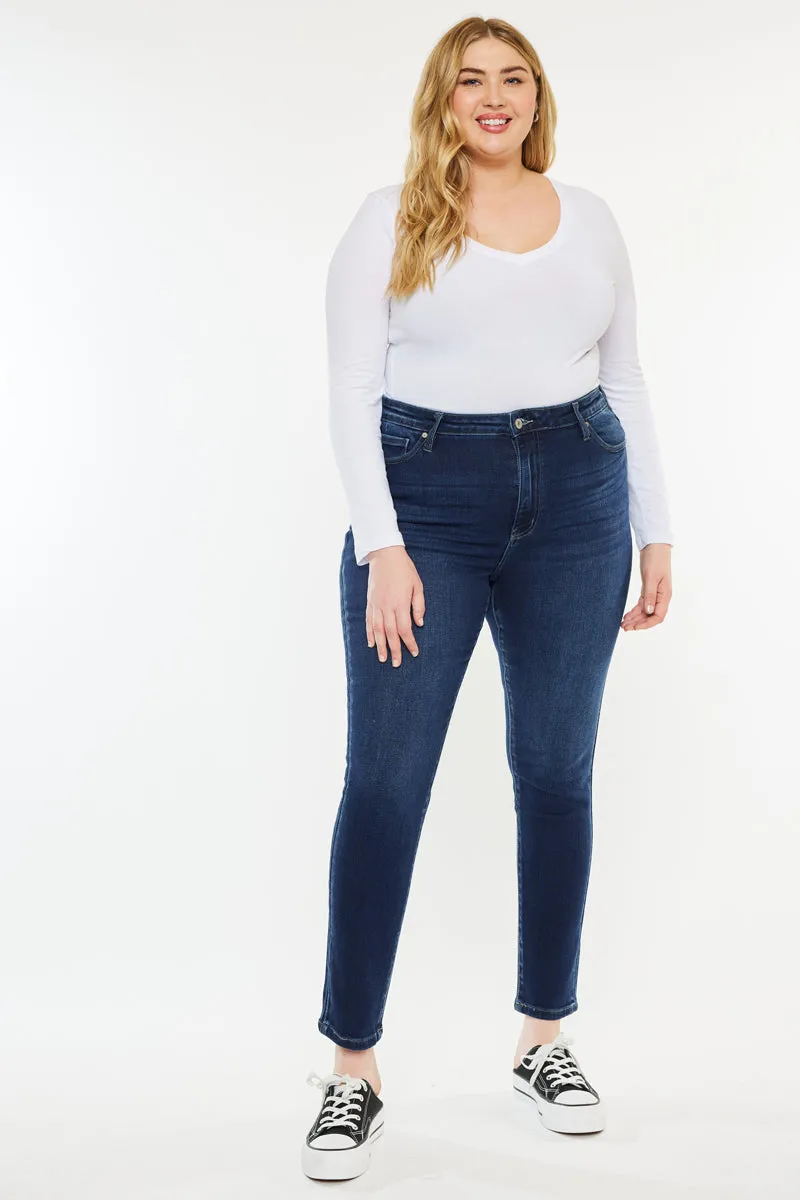 Klarissa High Rise Super Skinny Jeans (Plus Size) sold by Kan Can product image thumbnail 3