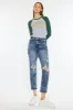 Kenzie Ultra High Rise Mom Jeans sold by Kan Can