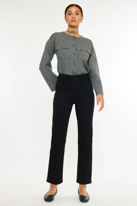 Isa High Rise Straight Leg Jeans sold by Kan Can