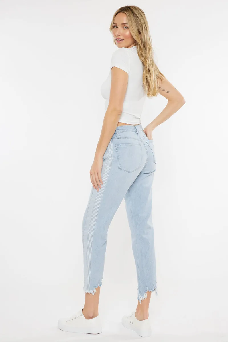 Erin High Rise Slim Straight Leg Jeans sold by Kan Can product image thumbnail 2
