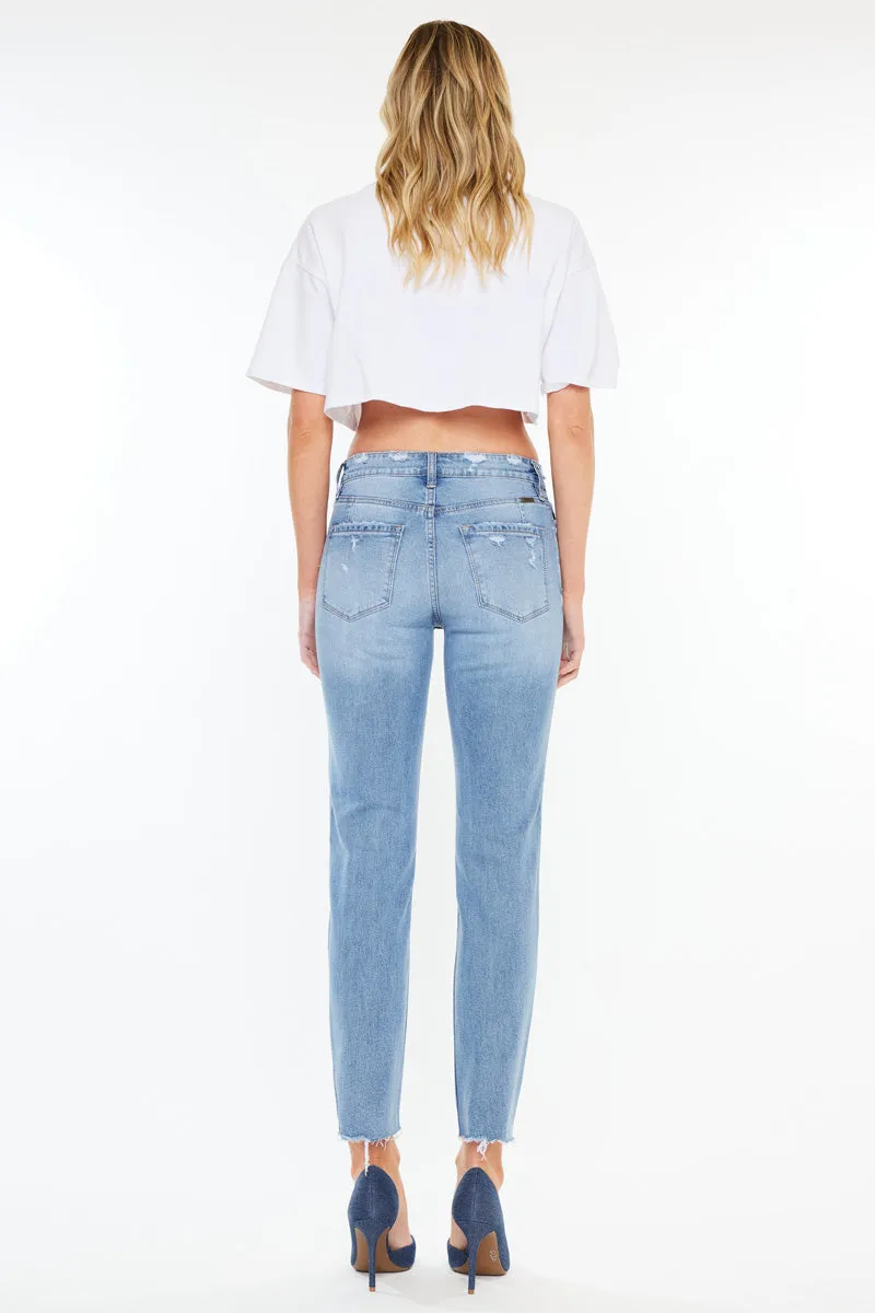 Ariana Essentials High Rise Straight Jeans sold by Kan Can product image thumbnail 2