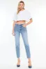 Ariana Essentials High Rise Straight Jeans sold by Kan Can