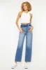 Kaas Ultra High Rise Belted Paperbag Straight Leg Jeans sold by Kan Can