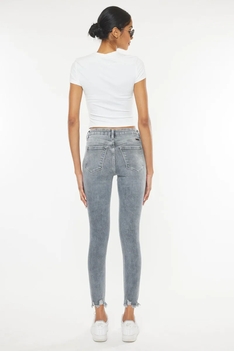 Calista High Rise Ankle Skinny Jeans sold by Kan Can product image thumbnail 3