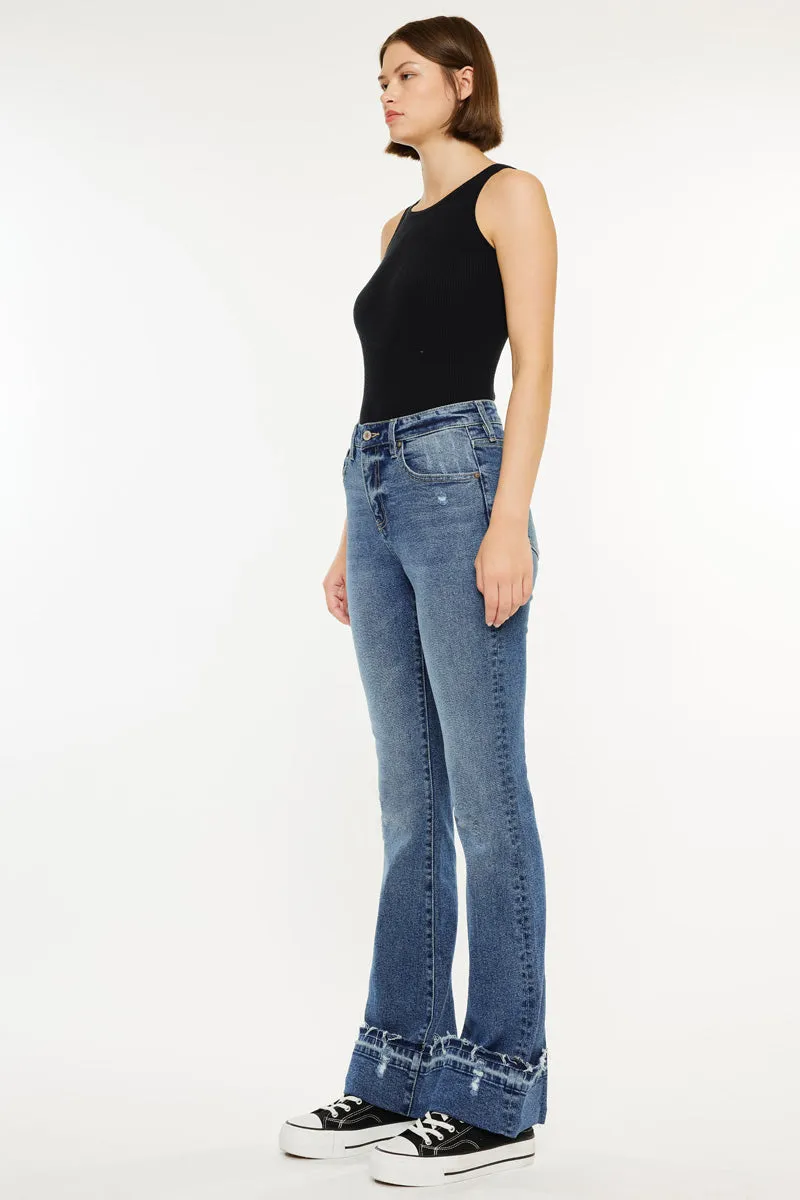 Donna High Rise Bootcut Jeans sold by Kan Can product image thumbnail 5