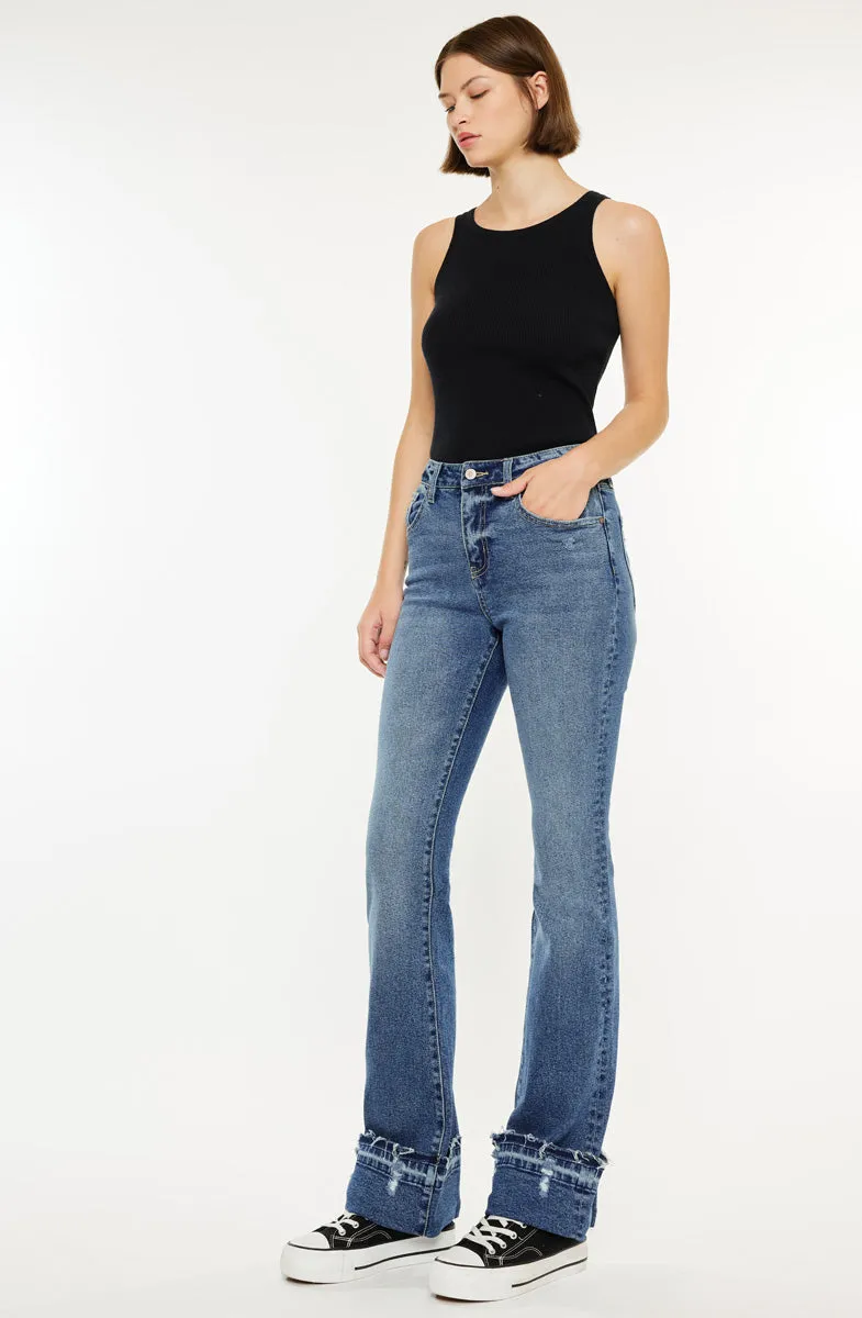 Donna High Rise Bootcut Jeans sold by Kan Can product image thumbnail 4