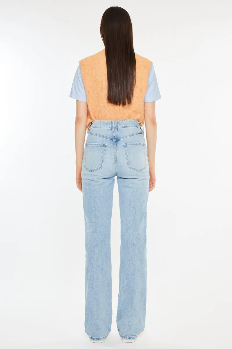 Minni Essentials 90's High Rise Straight Leg Jeans sold by Kan Can product image thumbnail 2