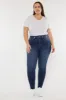 Zoe High Rise Ankle Skinny Jeans (Plus Size) sold by Kan Can