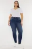 Zoe High Rise Ankle Skinny Jeans (Plus Size) sold by Kan Can