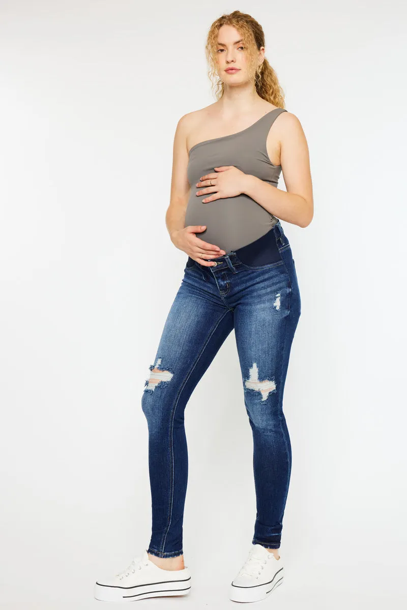 Clarice Maternity Super Skinny Jeans sold by Kan Can product image thumbnail 5