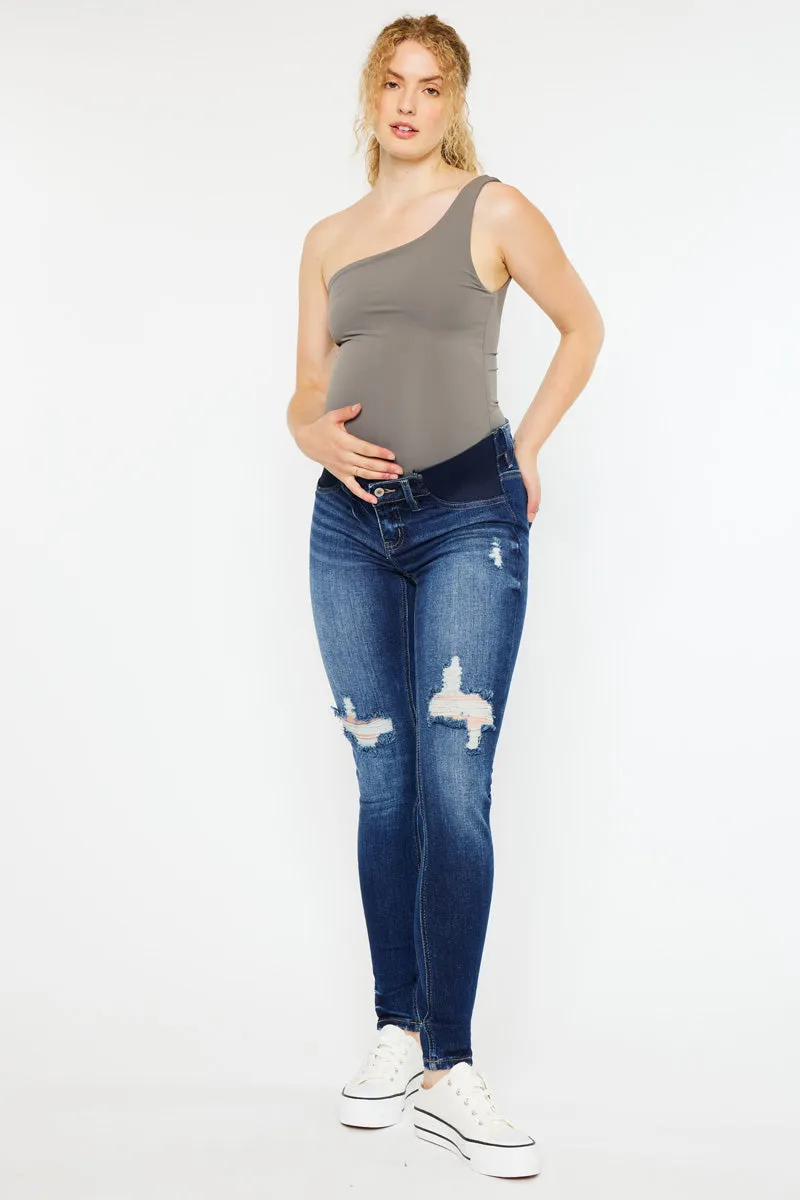 Clarice Maternity Super Skinny Jeans sold by Kan Can product image thumbnail 4