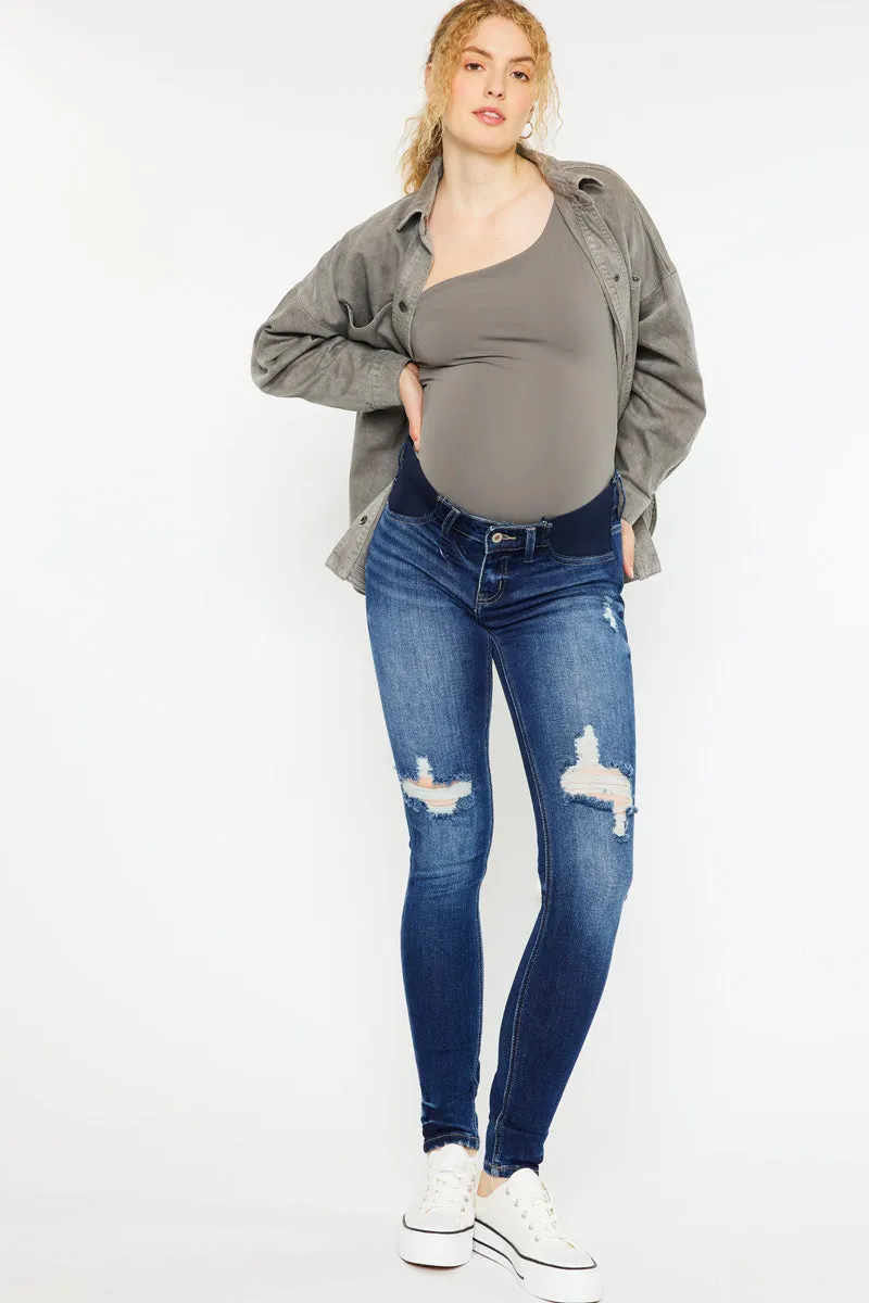 Clarice Maternity Super Skinny Jeans sold by Kan Can product image thumbnail 3