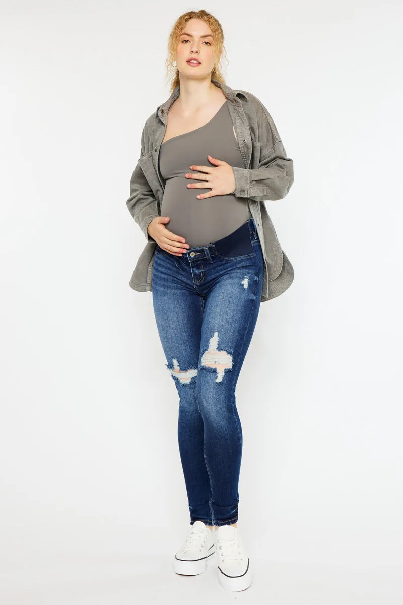 Clarice Maternity Super Skinny Jeans sold by Kan Can