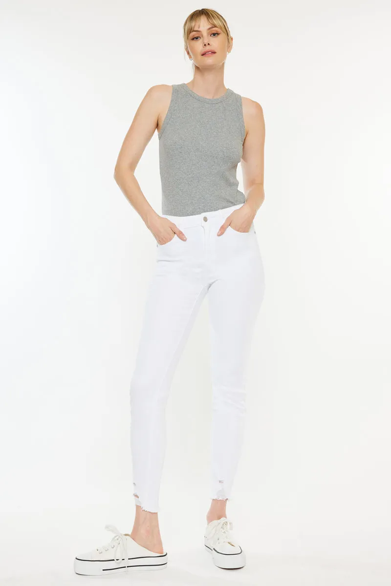 Milana High Rise Ankle Skinny Jeans sold by Kan Can product image thumbnail 4