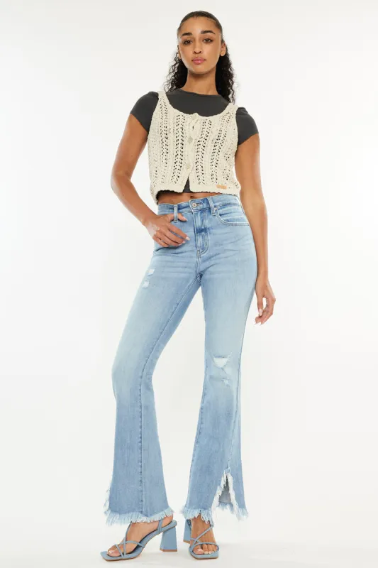 Marlene High Rise Bootcut Jeans sold by Kan Can