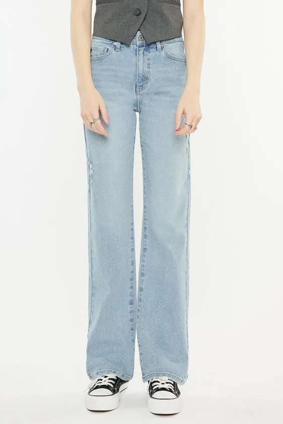 Princess High Rise True Straight Leg Jeans sold by Kan Can product image thumbnail 3