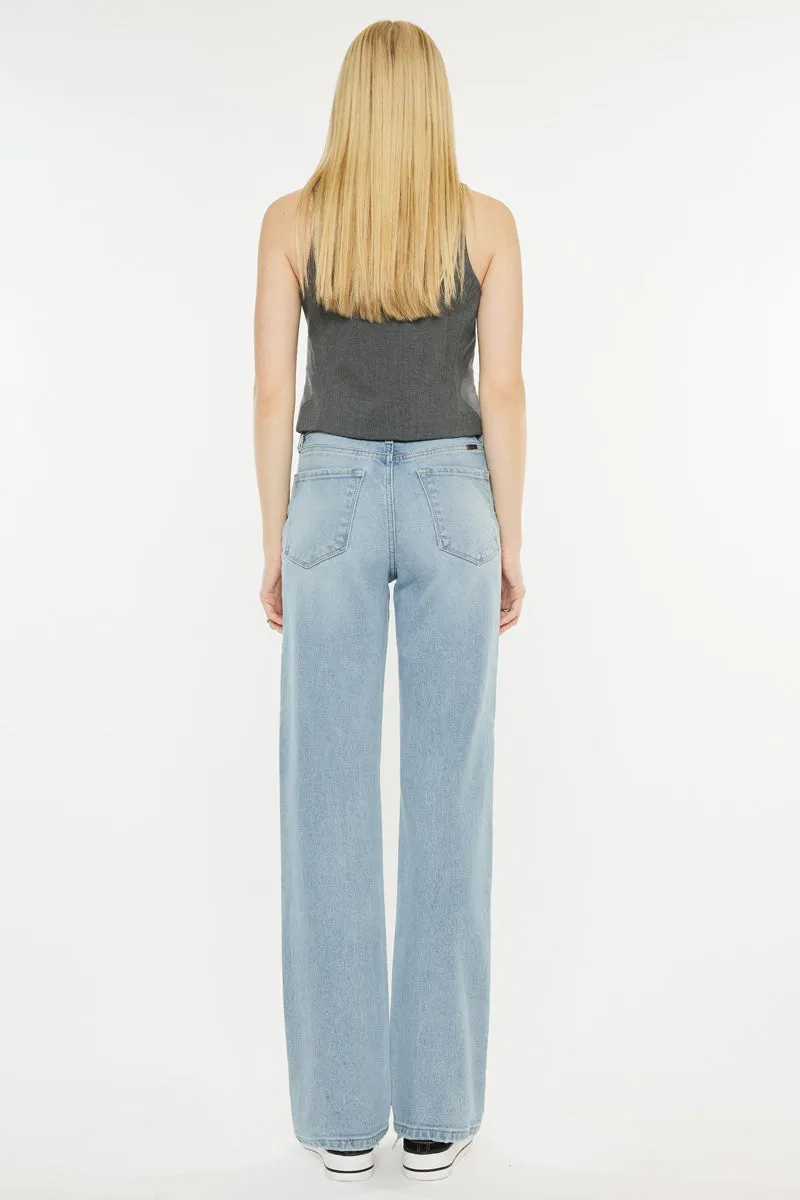 Princess High Rise True Straight Leg Jeans sold by Kan Can product image thumbnail 2