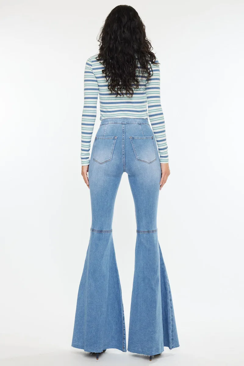 Beverly High Rise Super Flare Jeans sold by Kan Can product image thumbnail 2