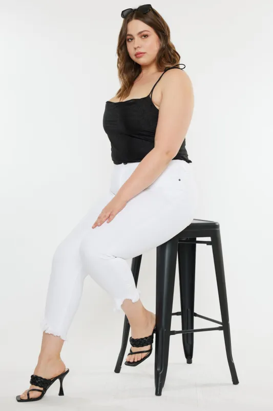 Jordana High Rise Ankle Skinny (Plus Size) sold by Kan Can