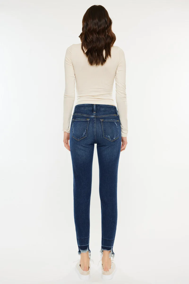 Ahri High Rise Ankle Skinny Jeans sold by Kan Can product image thumbnail 2
