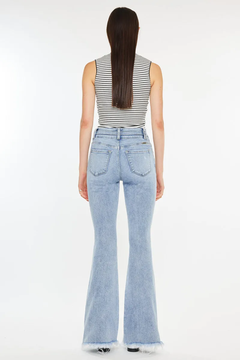 Jazmin High Rise Flare Jeans sold by Kan Can product image thumbnail 2