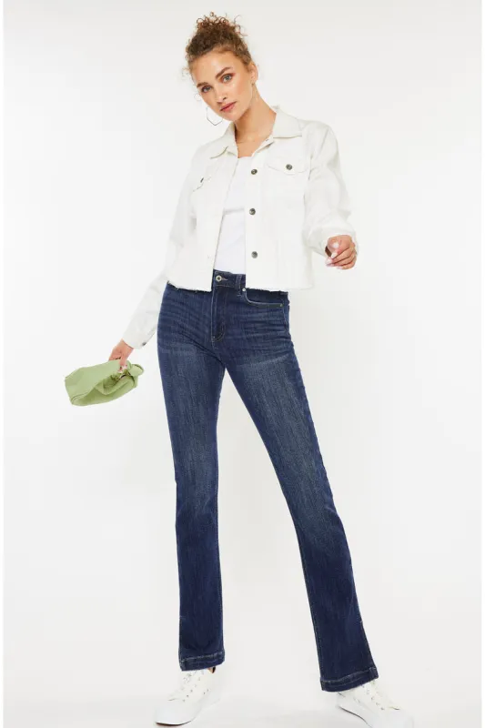 Lauren High Rise Y2K Bootcut Jeans sold by Kan Can