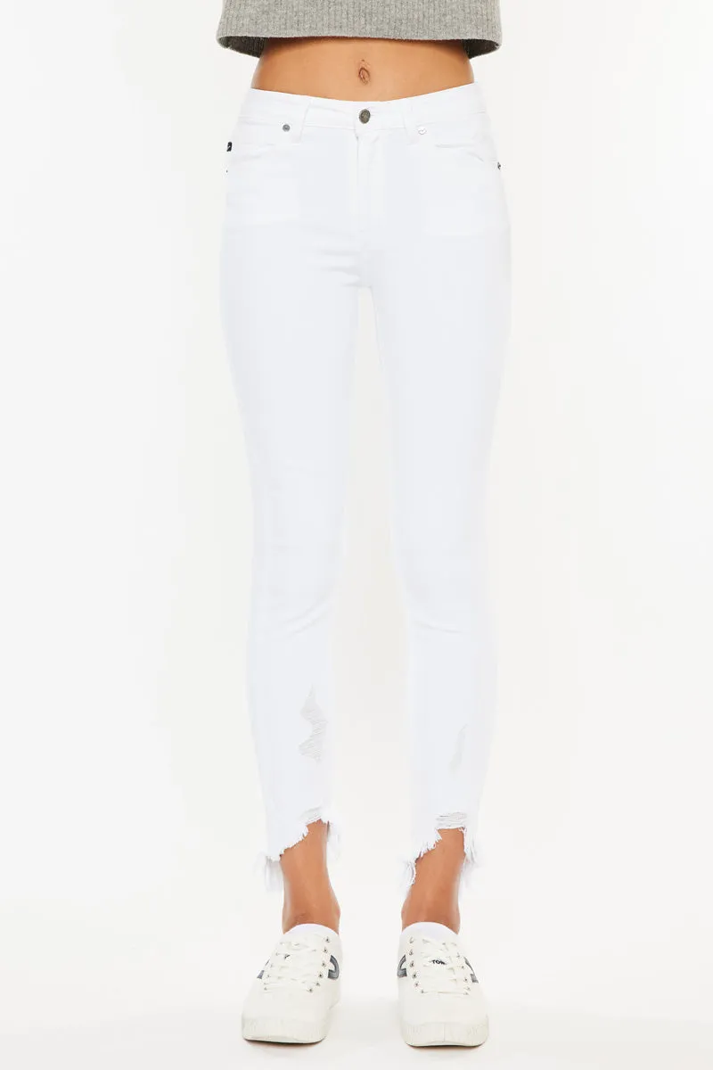Sadie High Rise Ankle Skinny Jeans sold by Kan Can product image thumbnail 4