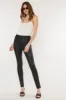 Carly Ultra High Rise Faux Leather Super Skinny Pants sold by Kan Can