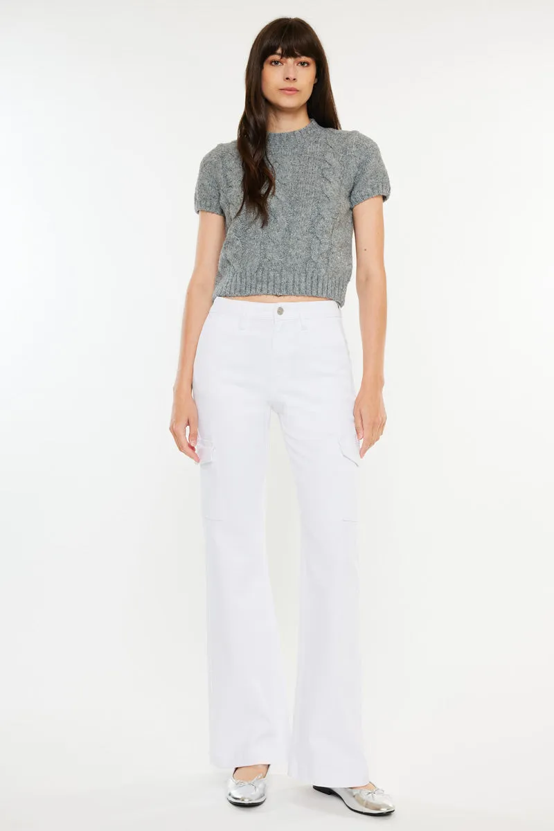 Marilyn High Rise Wide Flare sold by Kan Can product image thumbnail 3