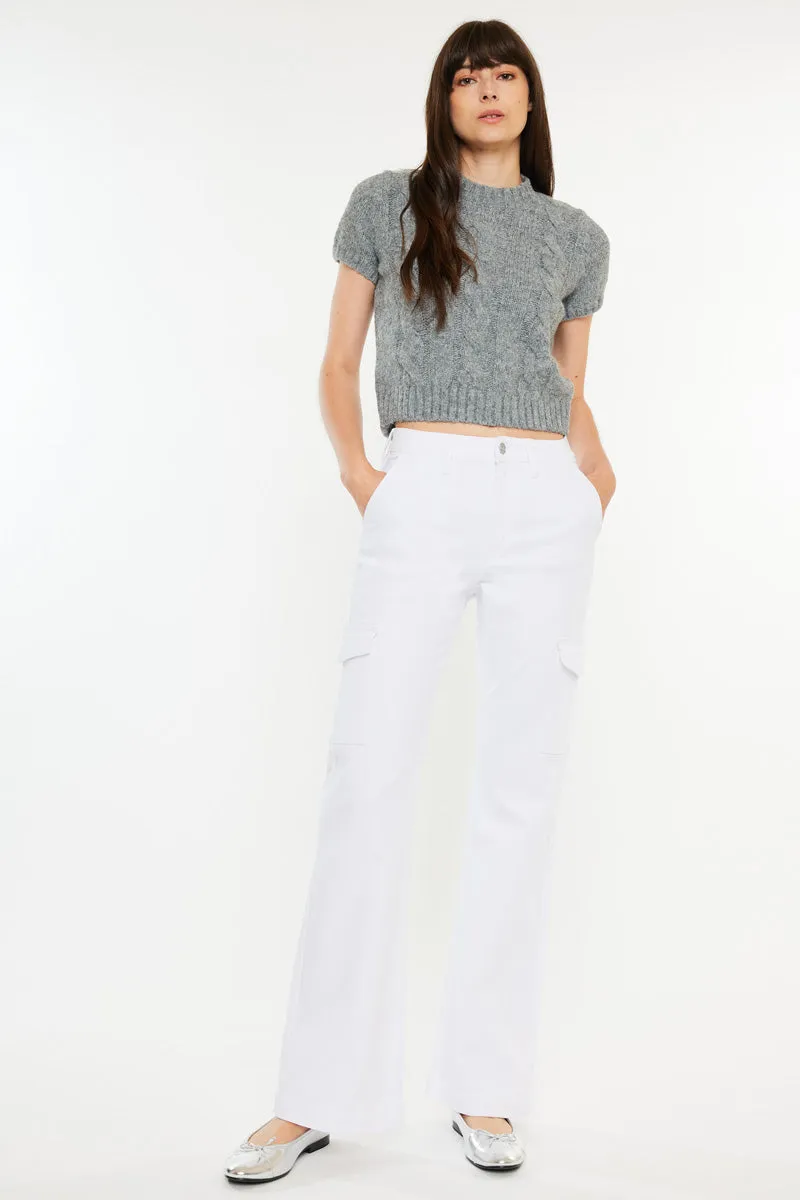 Marilyn High Rise Wide Flare sold by Kan Can